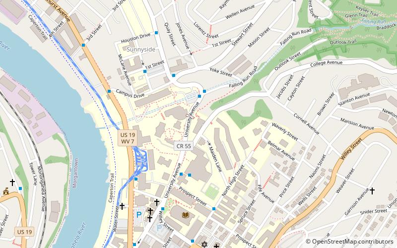 Oglebay Hall location map