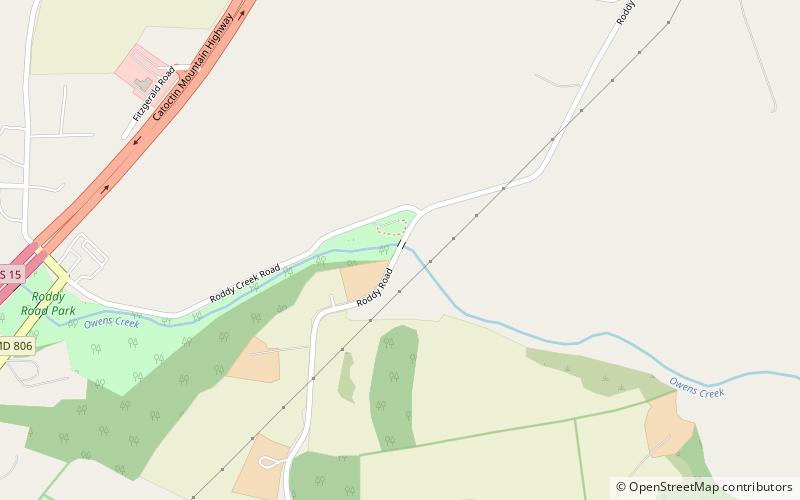Roddy Road Covered Bridge location map