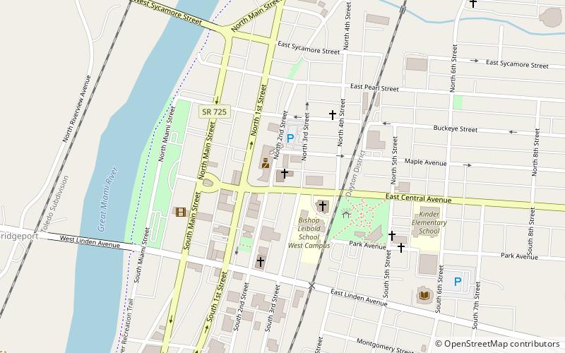 Jacob's Church location map