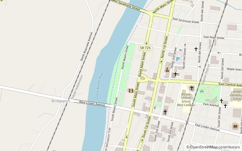 B&B Riverfront Hall location map