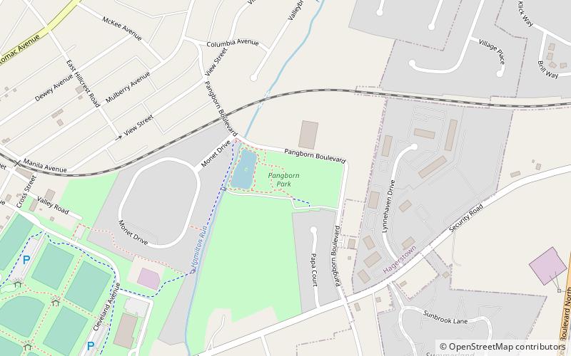 Pangborn Park location map