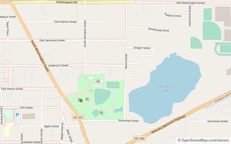 Delta Kappa Epsilon Fraternity House location map