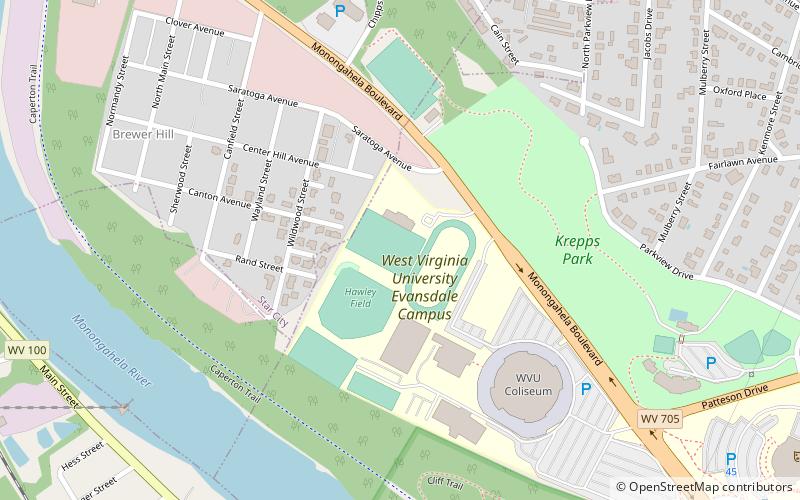 Dick Dlesk Soccer Stadium location map