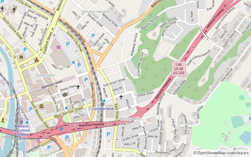 16 Altamont Terrace location map