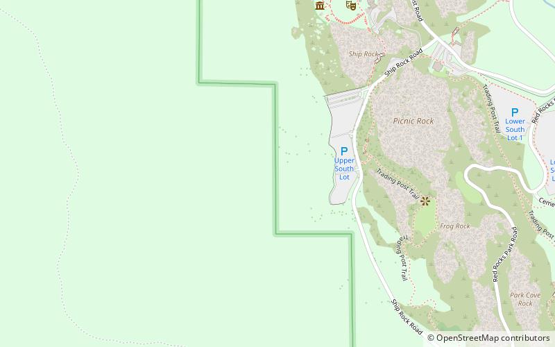 Red Rocks Park location map