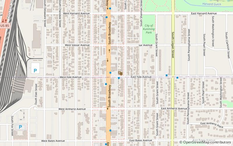 swallow hill music denver location map