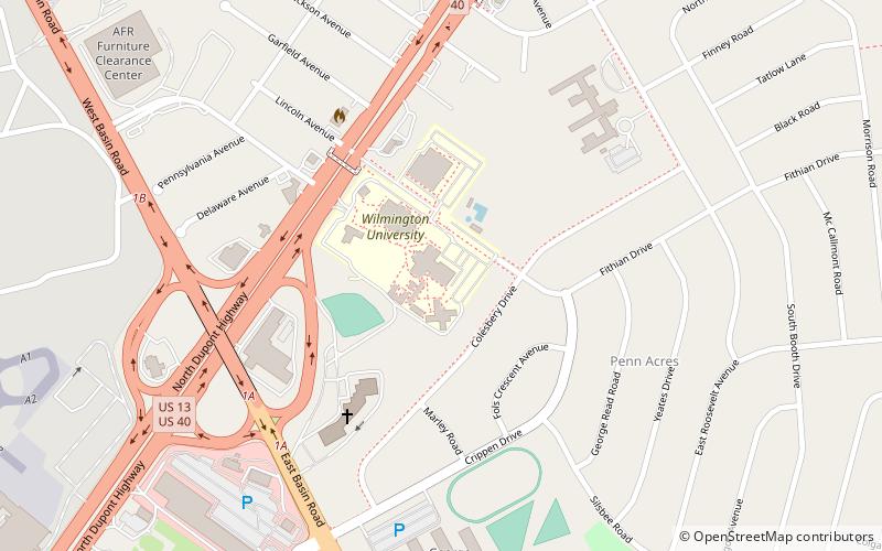 Pratt Gymnasium location map