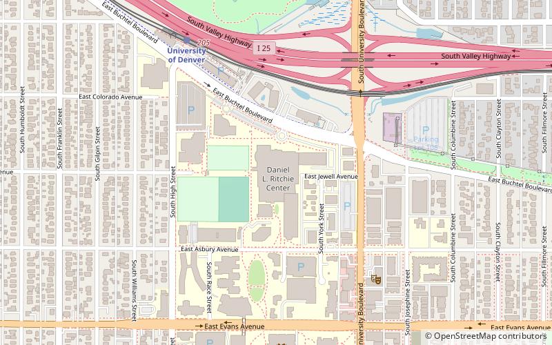 Daniel L. Ritchie Center location map