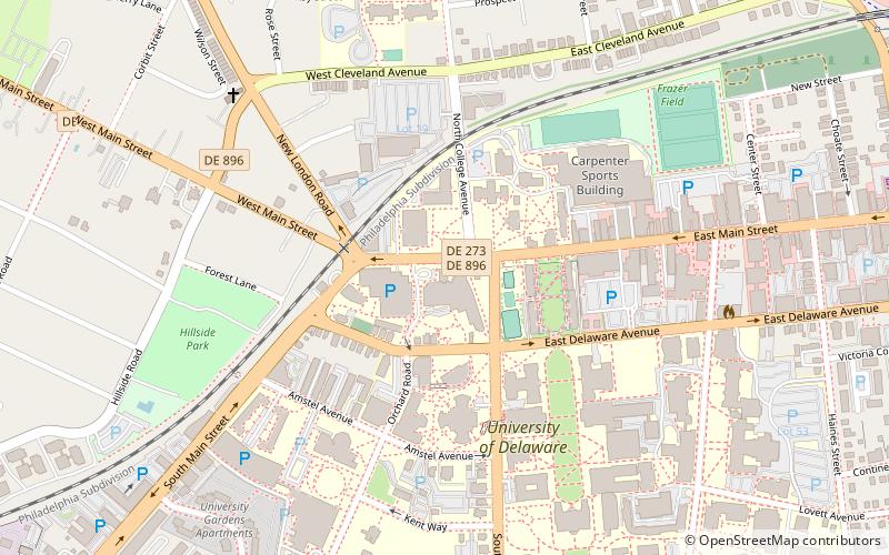 Old First Presbyterian Church location map