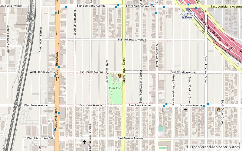 Decker Branch Library location map