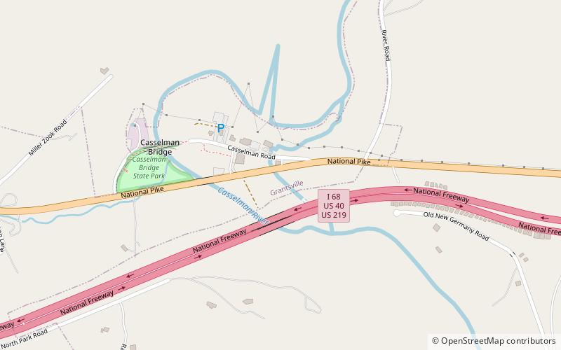 Stanton's Mill location map
