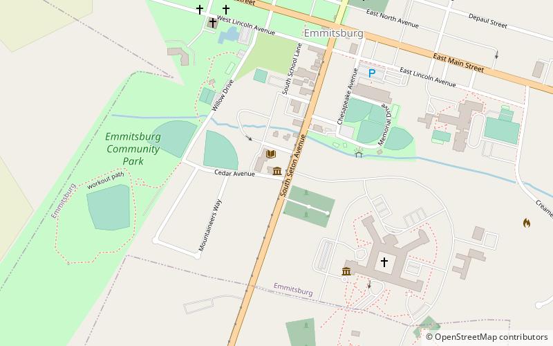 Frederick County location map