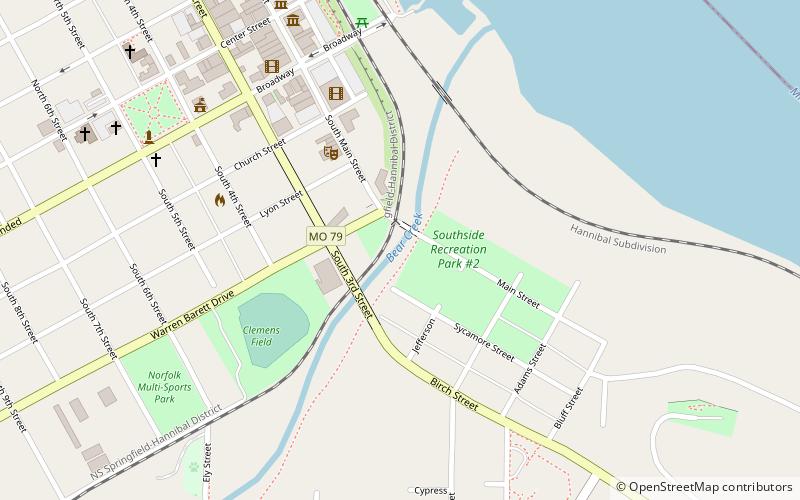 Ebert-Dulany House location map