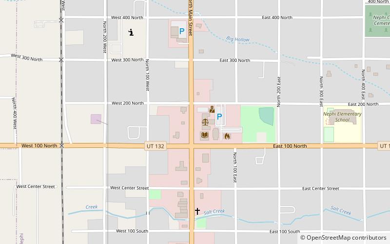 Juab County Jail location map