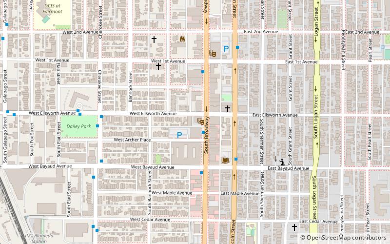 Hi-Dive Denver location map