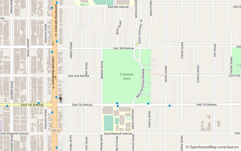 Cranmer Park location map