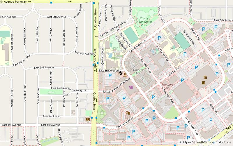 Chapel No. 1 location map