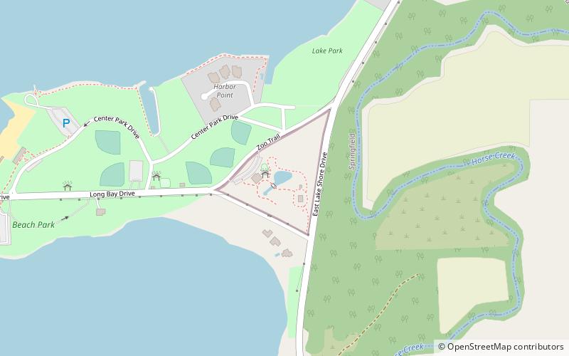 Henson Robinson Zoo location map