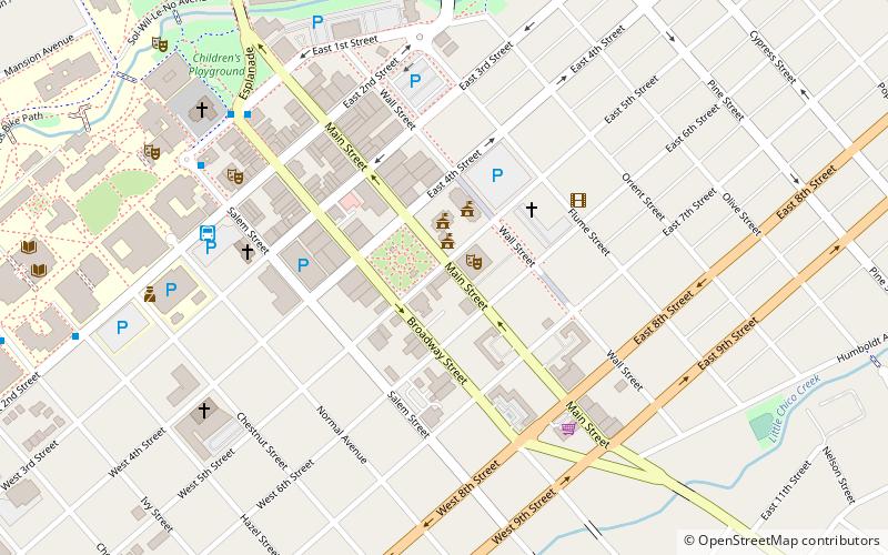 Silberstein Park Building location map