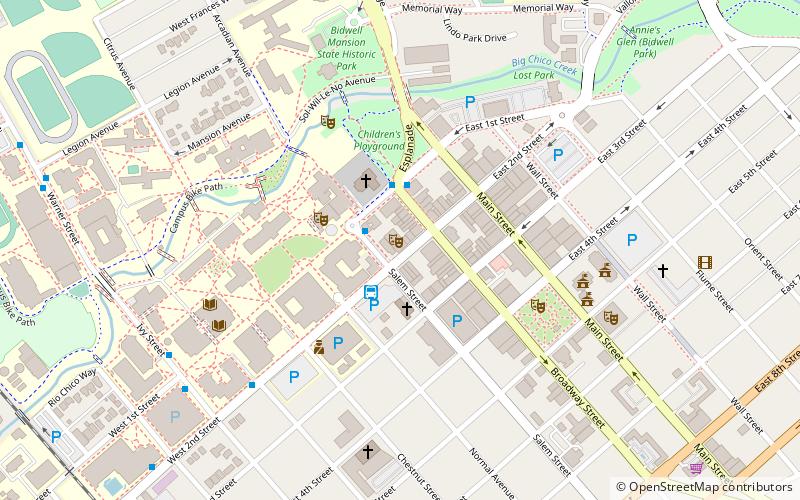 Chico Museum location map