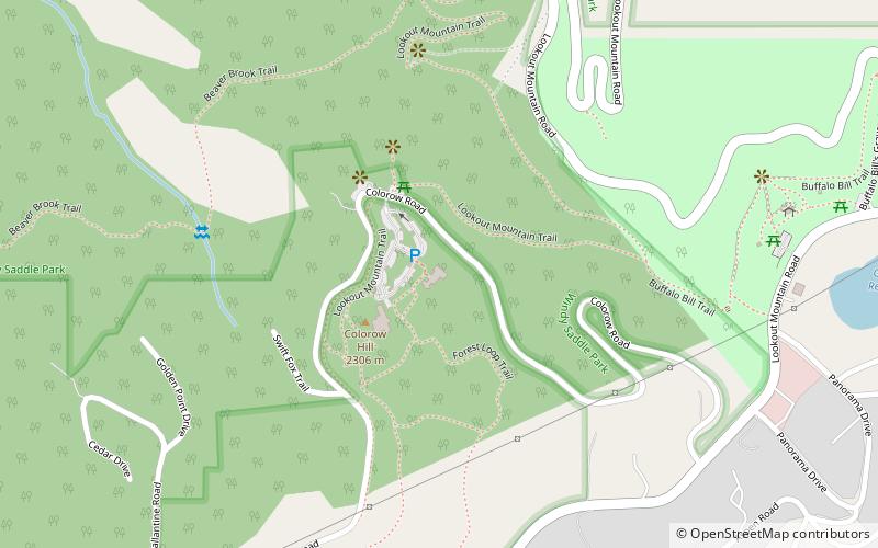 Lookout Mountain Nature Center location map