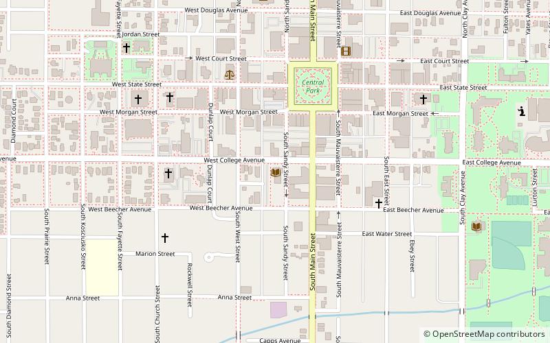 Jacksonville Public Library location map