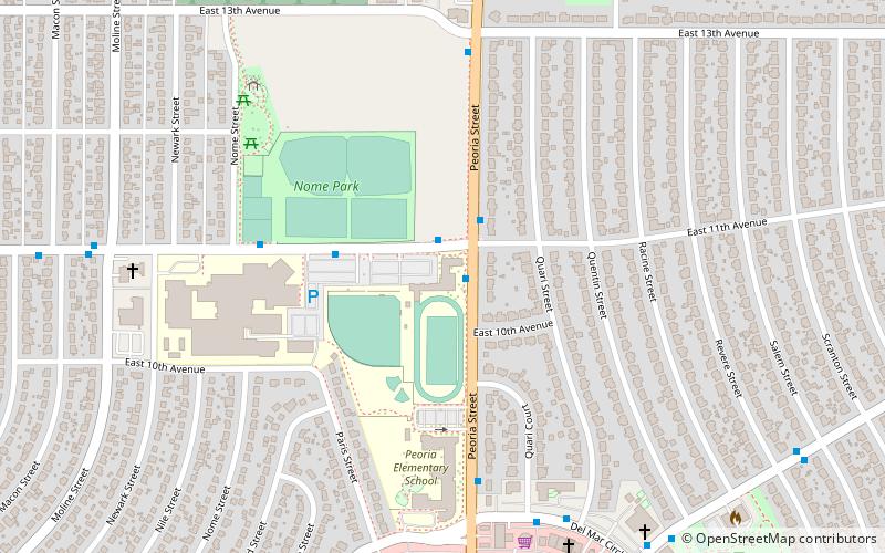 Aurora Public Schools location map