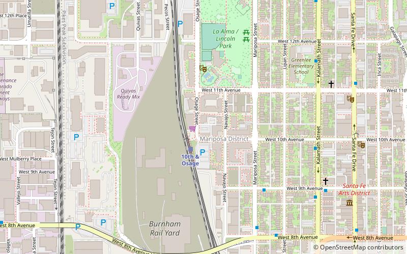 Lincoln Park location map