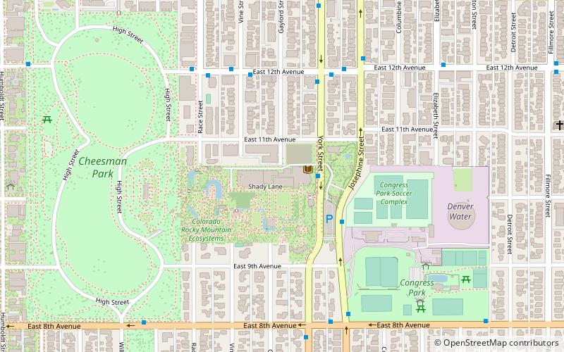 Boettcher Memorial Tropical Conservatory location map