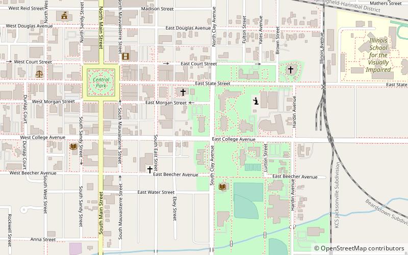MacMurray College location map