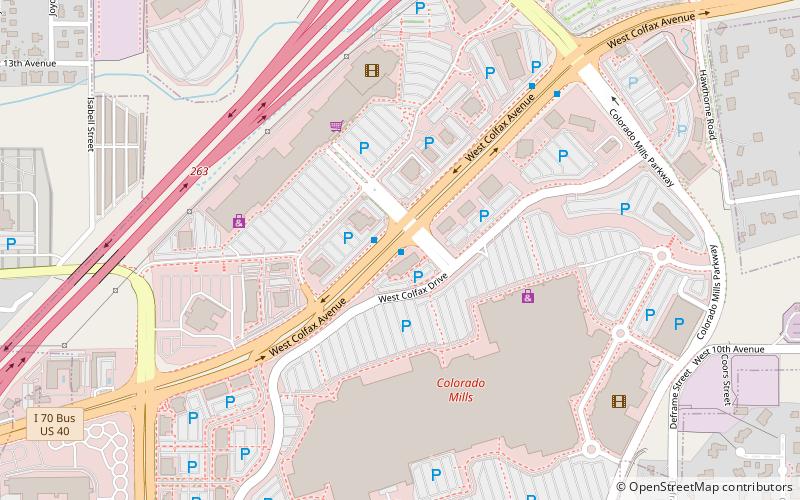 Colorado Mills location map