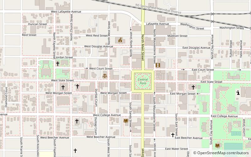 Ayers Bank Building location map