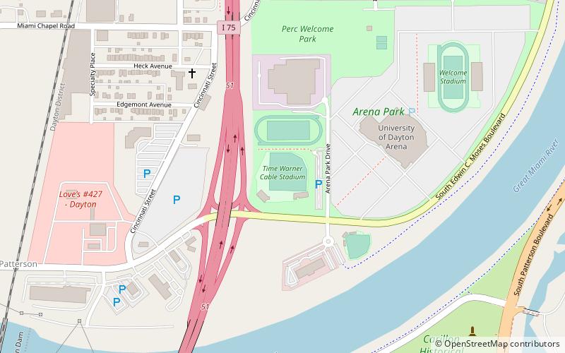 woerner field dayton location map