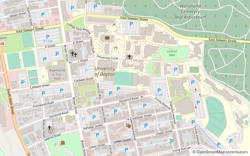 baujan field dayton location map