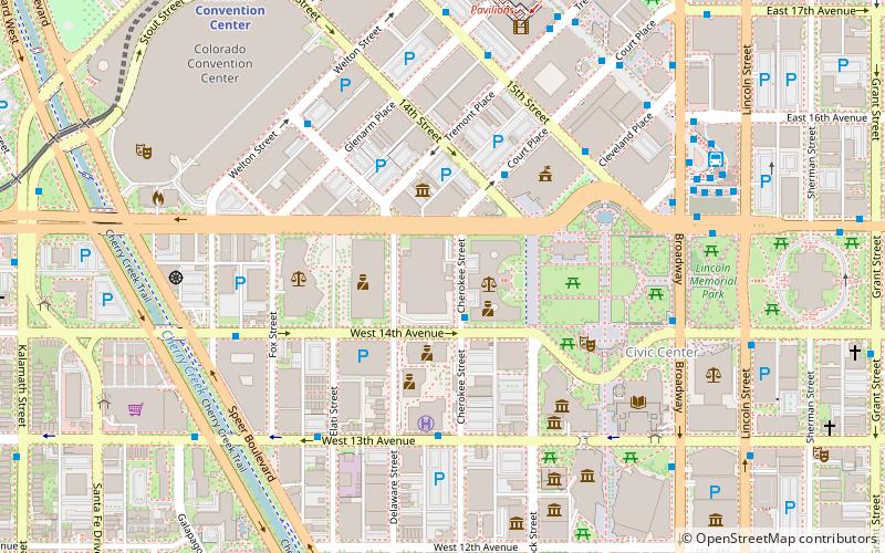 Casa de Moneda de Denver location map