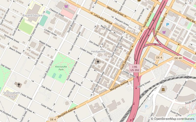 St. Hedwig's Roman Catholic Church location map