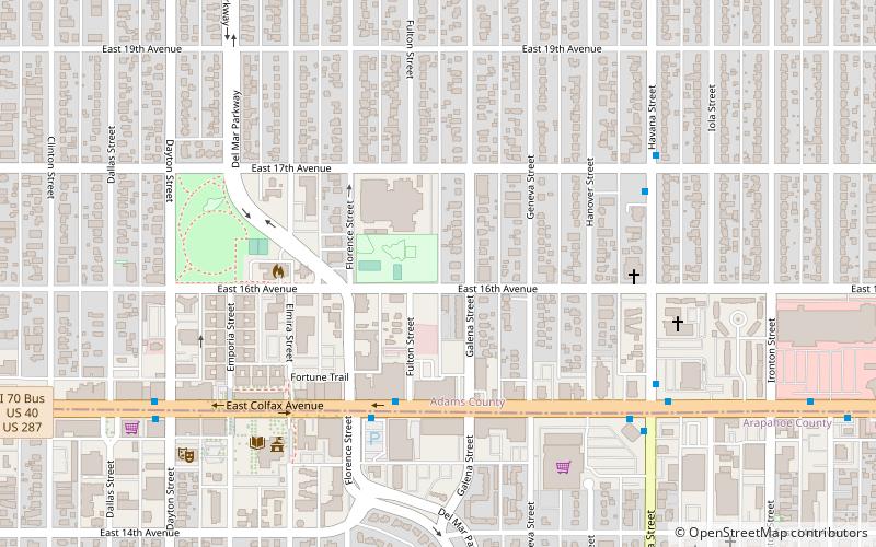 M.J. Lavina Robidoux House location map