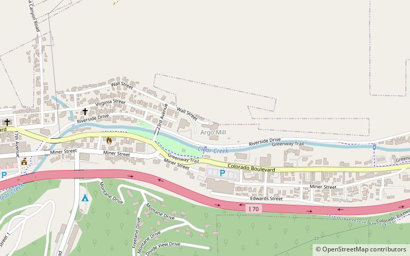 Argo Gold Mine and Mill location map