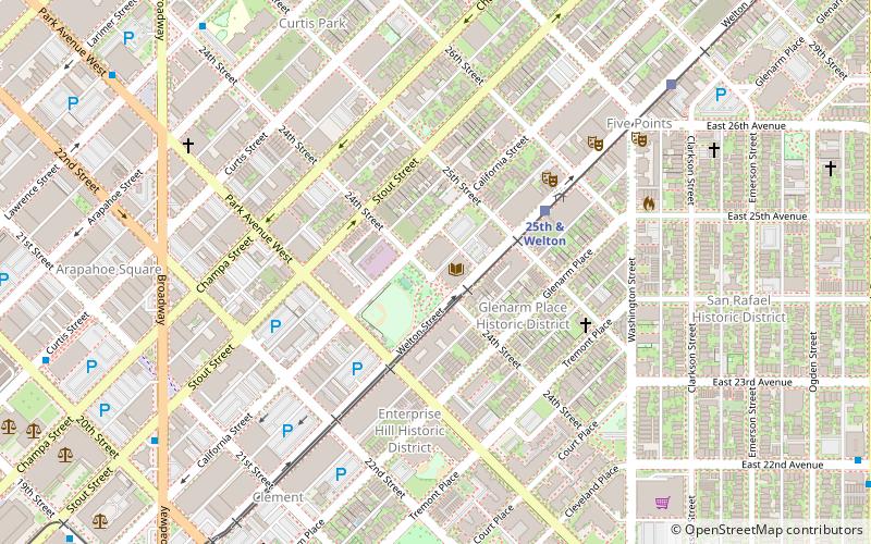 Blair-Caldwell African American Research Library location map