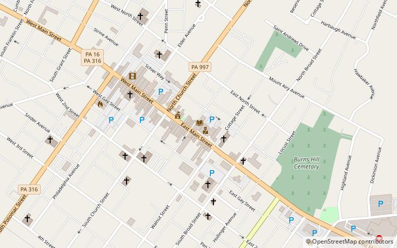 Alexander Hamilton House location map