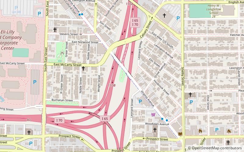 the idle indianapolis location map