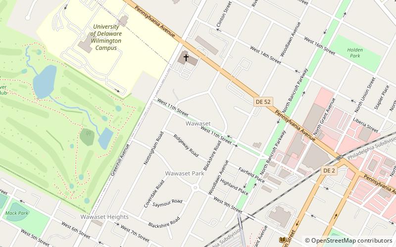 Wawaset Park location map