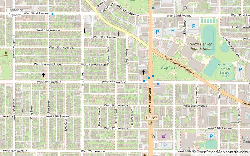 St. Dominic Parish location map