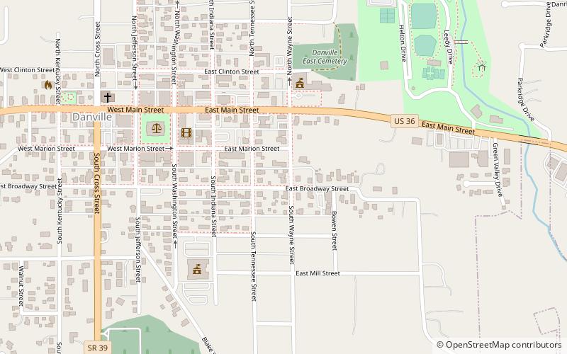 Dr. Jeremiah and Ann Jane DePew House location map