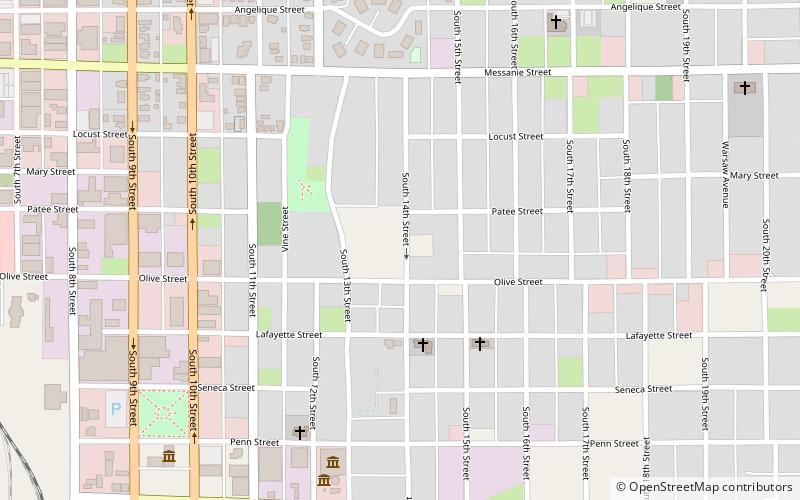 Everett School location map