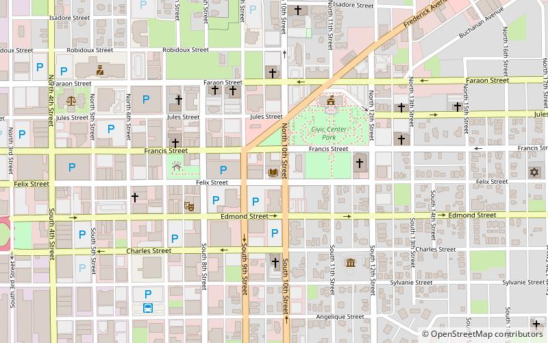 St Joseph Public Library location map