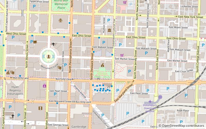 City-County Building location map