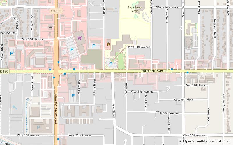 Wheat Ridge location map