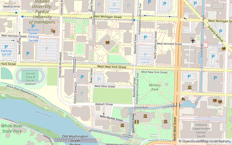 Herron School of Art and Design location map