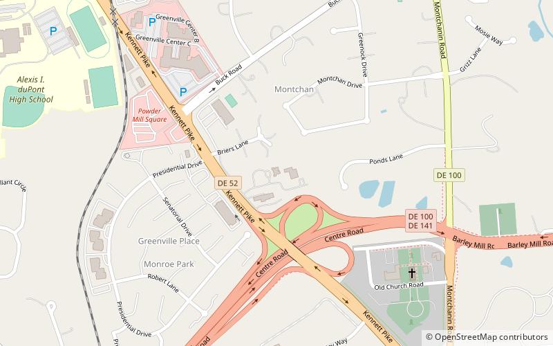 Holladay-Harrington House location map